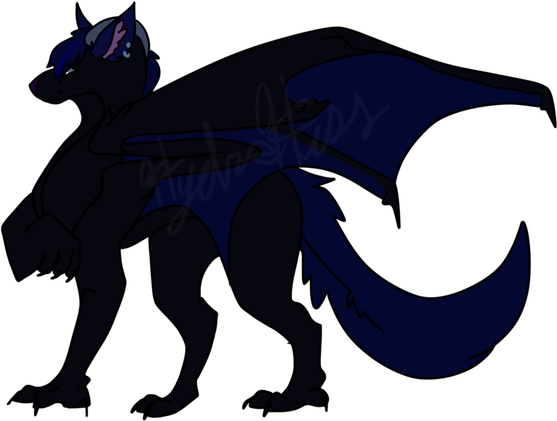 Ein But A Dragon Werewolf By Aeternuscaelae - Digital Art (1024x647)