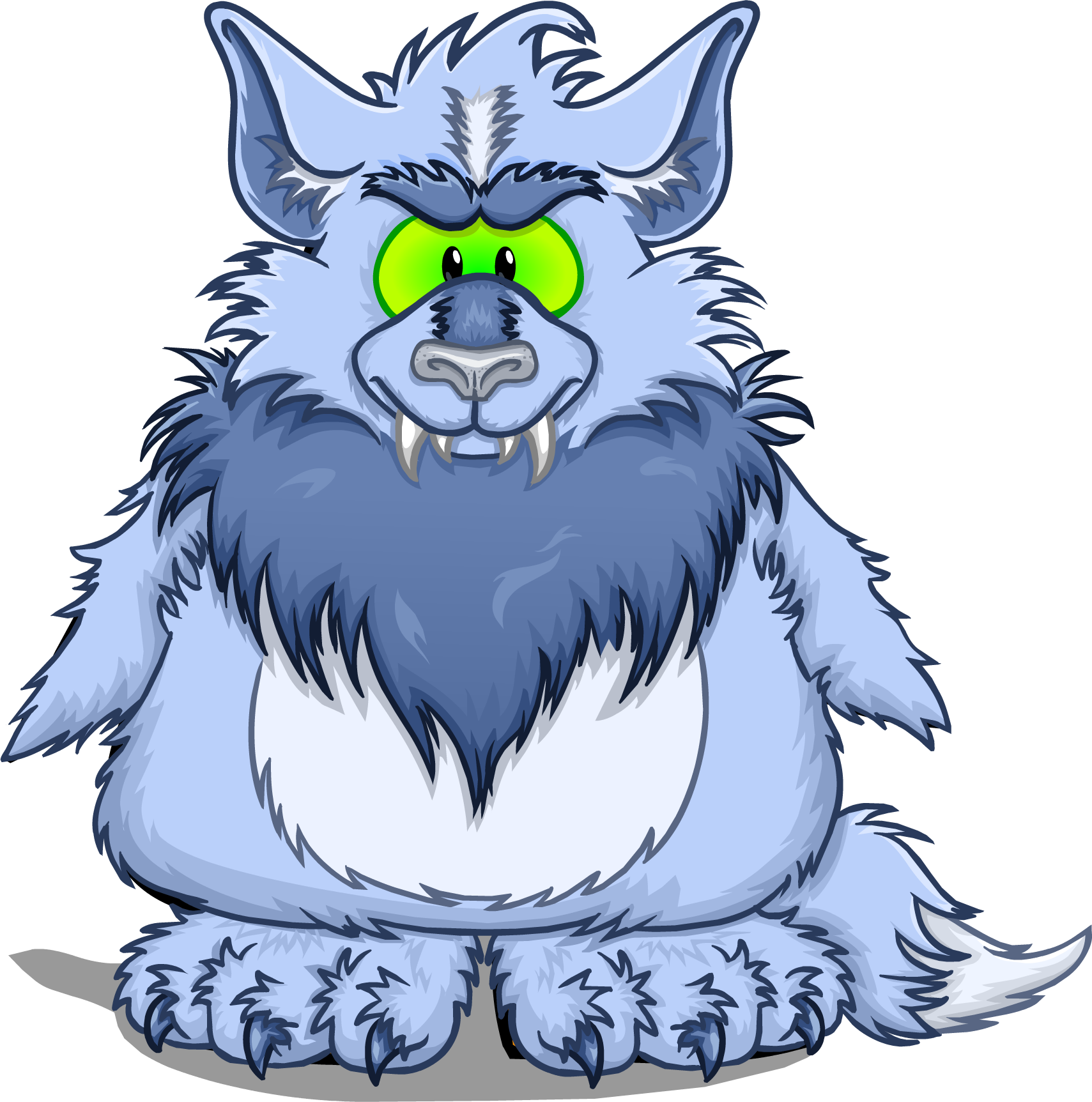 Werewolf 1 - Club Penguin Wolf Costume (1709x1725)