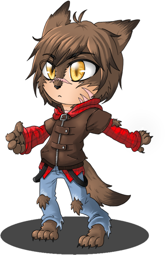 Werewolf Madden On Sai By Ocelot-girl - Cartoon (750x1066)