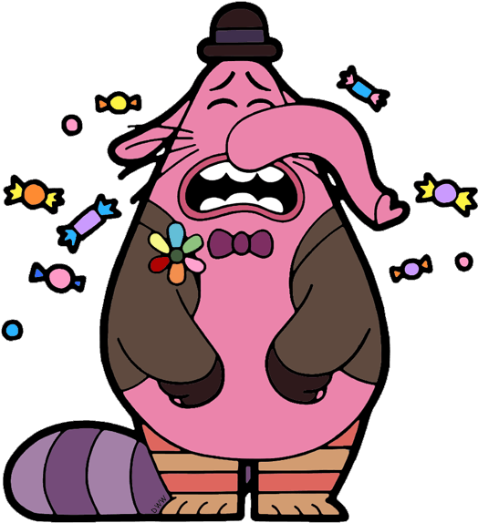 Bing Images Clip Art - Inside Out Bing Bong Crying (550x596)