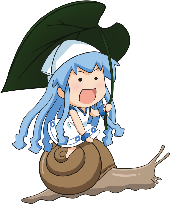 Mini Ika By Dekodere - ミニイカ 娘 壁紙 (894x894)