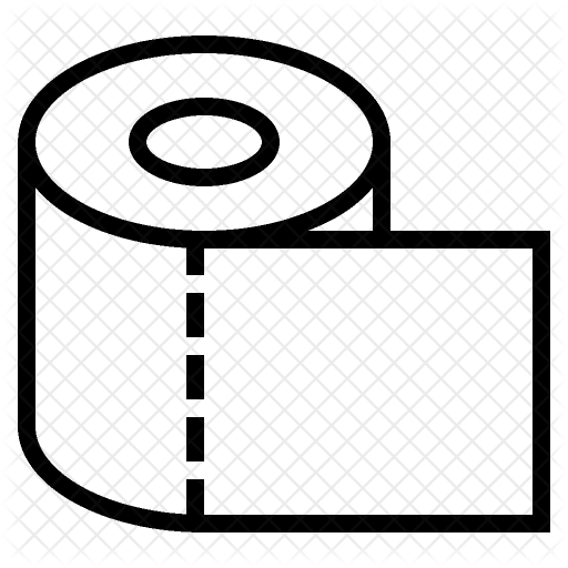 Toilet Icon - Papel Toalla Para Pintar (512x512)