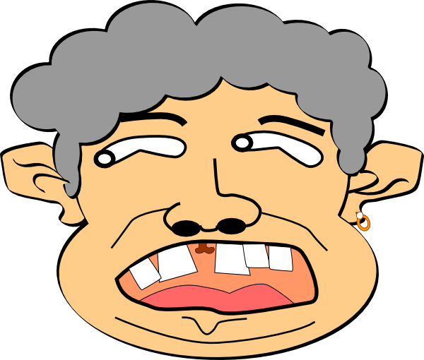 Crazy Person Clipart Png (800x679)