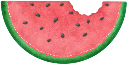 M 1 - Sandia Png Animados (500x265)