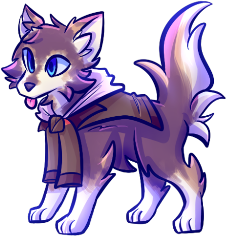 So I've Been Doing A Werewolf Au Rp With @constellationflowers - Cartoon (500x500)