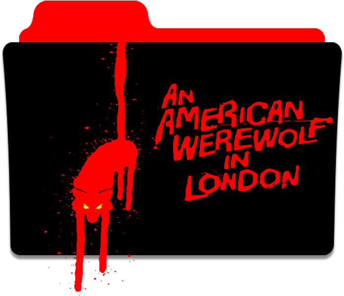 An American Werewolf In London Folder Icon By Matrixpath - American Werewolf In London, 1981 (700x700)