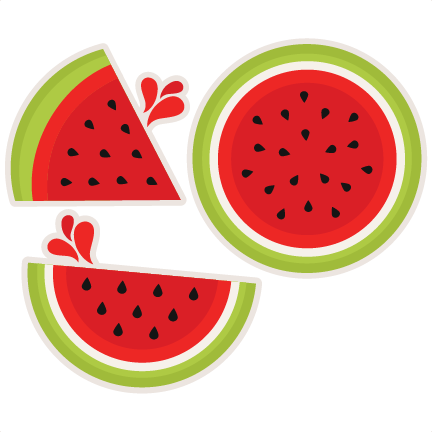 Watermelon Svg - Miss Kate Cuttables Summer (432x432)
