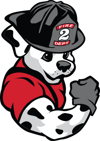 Dog Clipart Clipart Dawg - Fire Dawg (329x460)