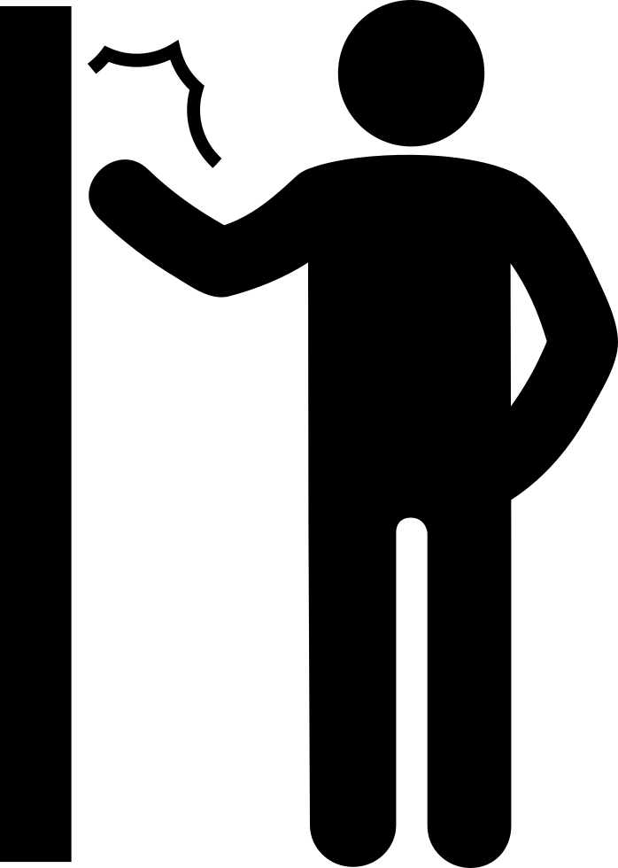 Man Knocking A Door Comments - Knock The Door Transparent (698x980)