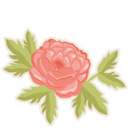 Peony Clipart - Peony Flower Clip Art (432x432)