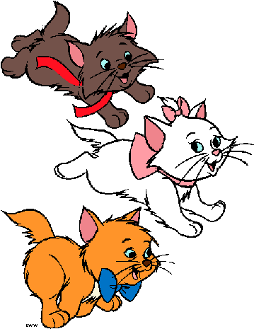 72 Best Cat Images On Mzayat - Aristocats Clipart (364x472)