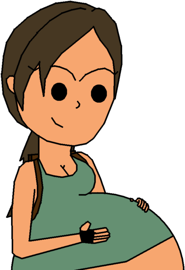 Lara Croft Ate An Enemy By Girlsvoreboys - Cartoon (638x913)