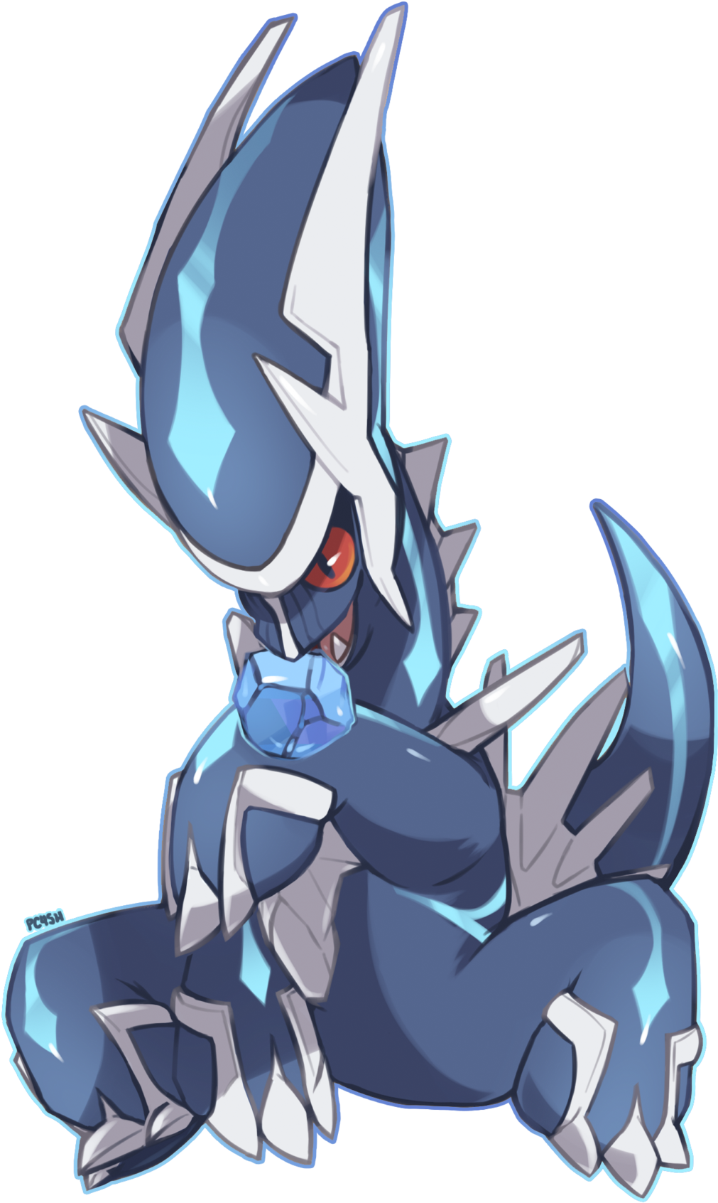 Dialga Art Adamant Palkia Arceus - Dialga Cute (1024x1700)