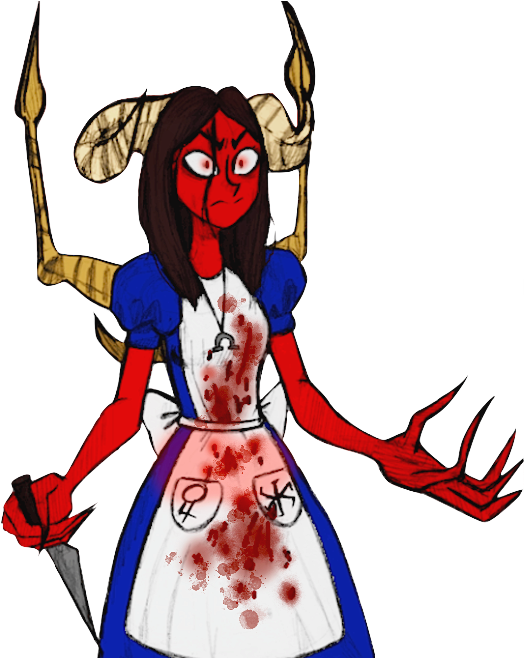 Rage Box Alice By That Love Voodoo - Cartoon (554x657)