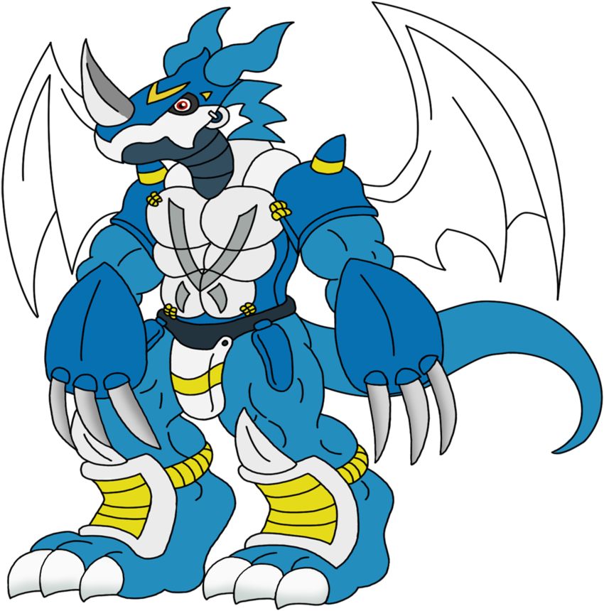 Warveemon By Napalmhonour Warveemon By Napalmhonour - Cartoon (1024x930)