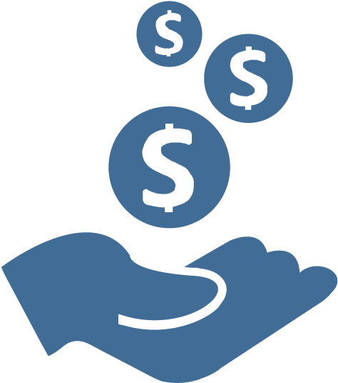 Cash Donation - Revenue Icon (612x792)