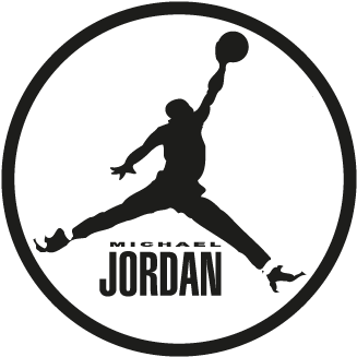 See Here Jordan Flight Logo Free Wallpaper Hd - Michael Jordan Logo Png (400x400)