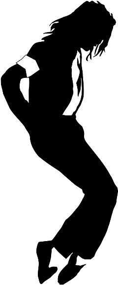 Freetoedit Michael Scsilhouette Silhouette - Michael Jackson Silhouette (240x578)