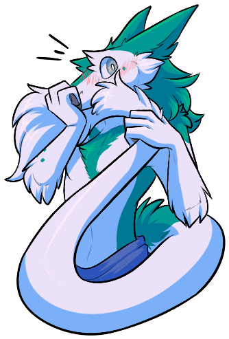 2 - Sergal Furry Stickers Telegram (512x512)