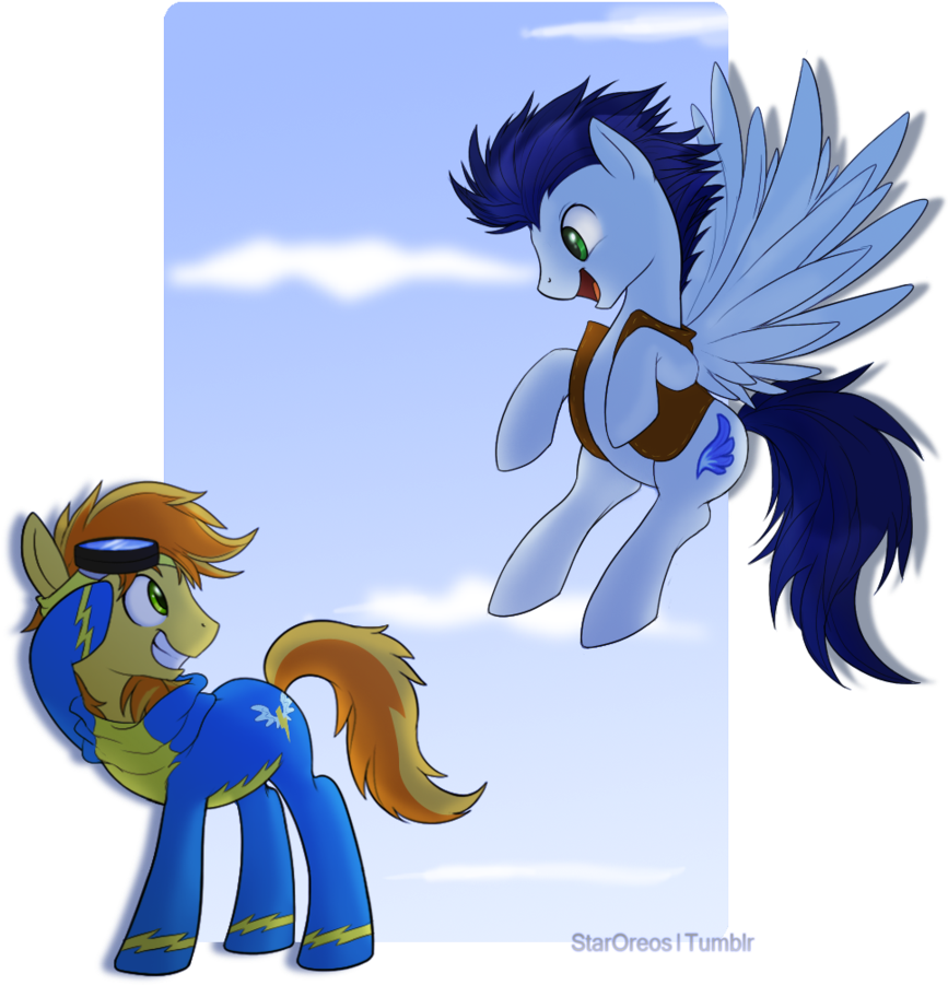 Staroreos I Tumblr Rainbow Dash Twilight Sparkle Derpy - Mlp Soarin X Braeburn (900x947)
