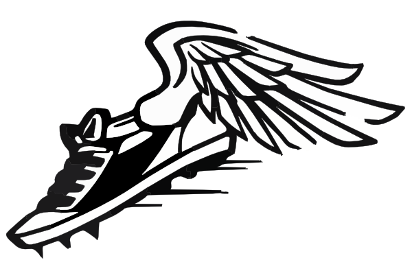 Nike Clipart - Track And Field Clipart Png (600x379)