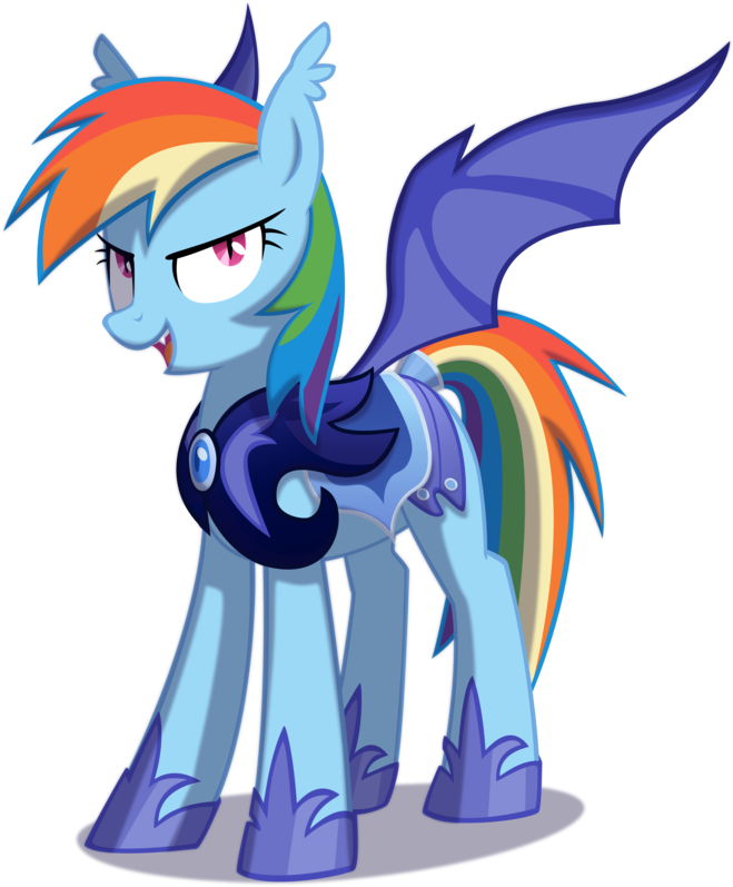 Rainbow Dash Rarity Twilight Sparkle Applejack Pony - Princess Luna Royal Guard (800x882)