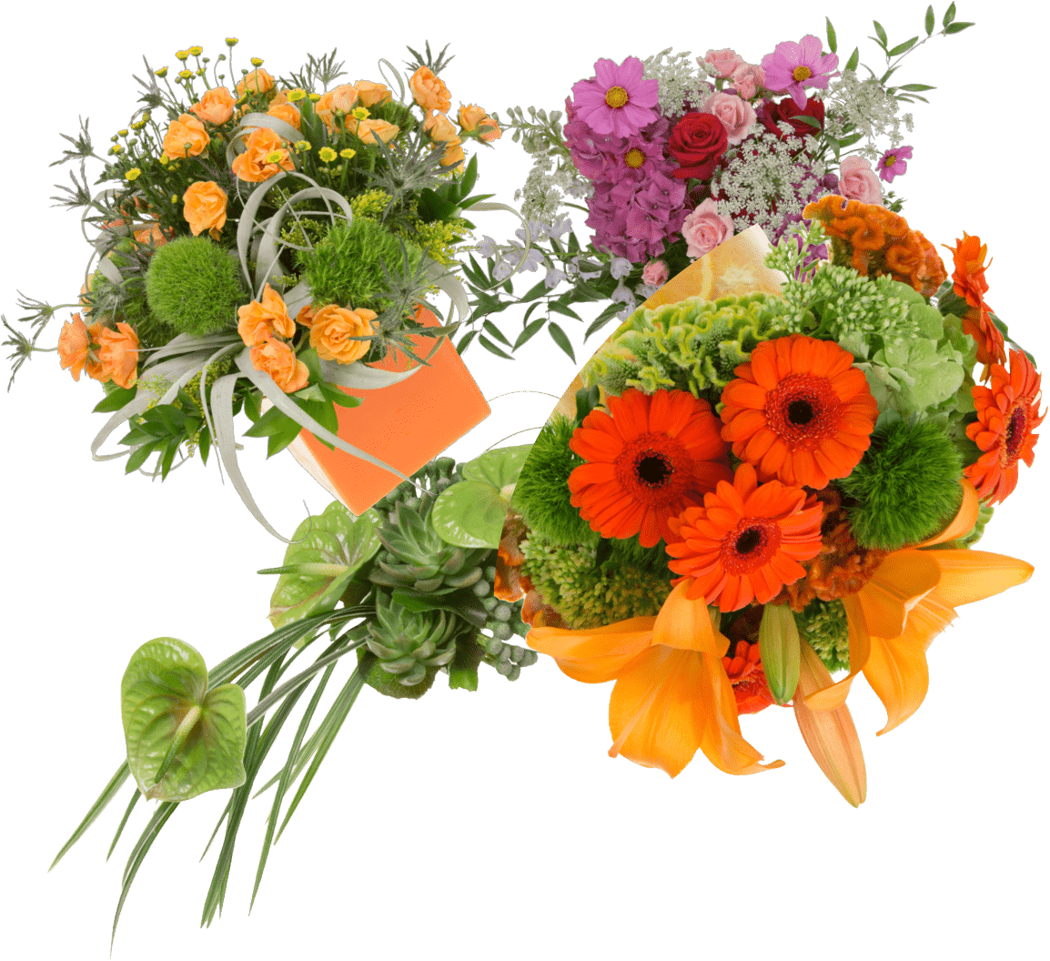 Floral Background - Bouquet (1154x1056)