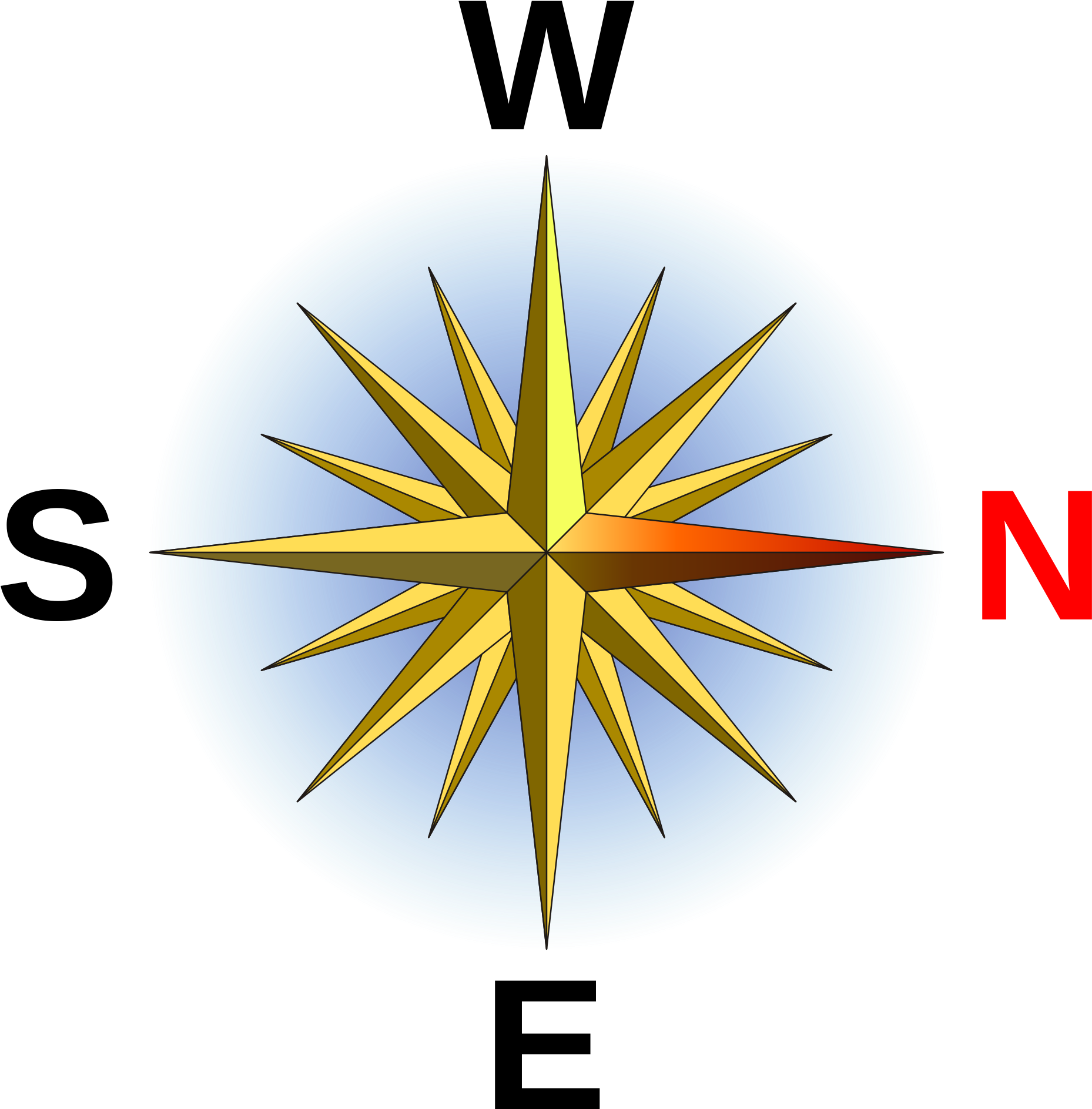 Images Of A Compass Rose 20, Buy Clip Art - Cool Compass Rose Designs (2000x2000)