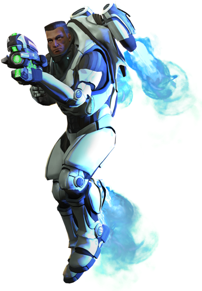 Xcom Soldier Archangelarmor - Xcom Png (408x580)