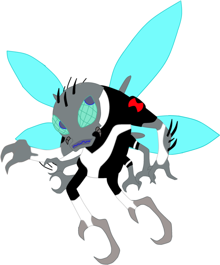 Albedo Fly Guy By Thewalrusclown - New Ben 10 Reboot Aliens (774x1032)