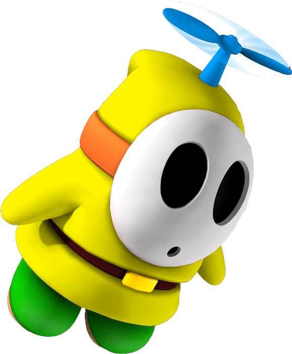 Sb2 Fly Guy Recolor 1 - Fly Guy De Mario (686x768)