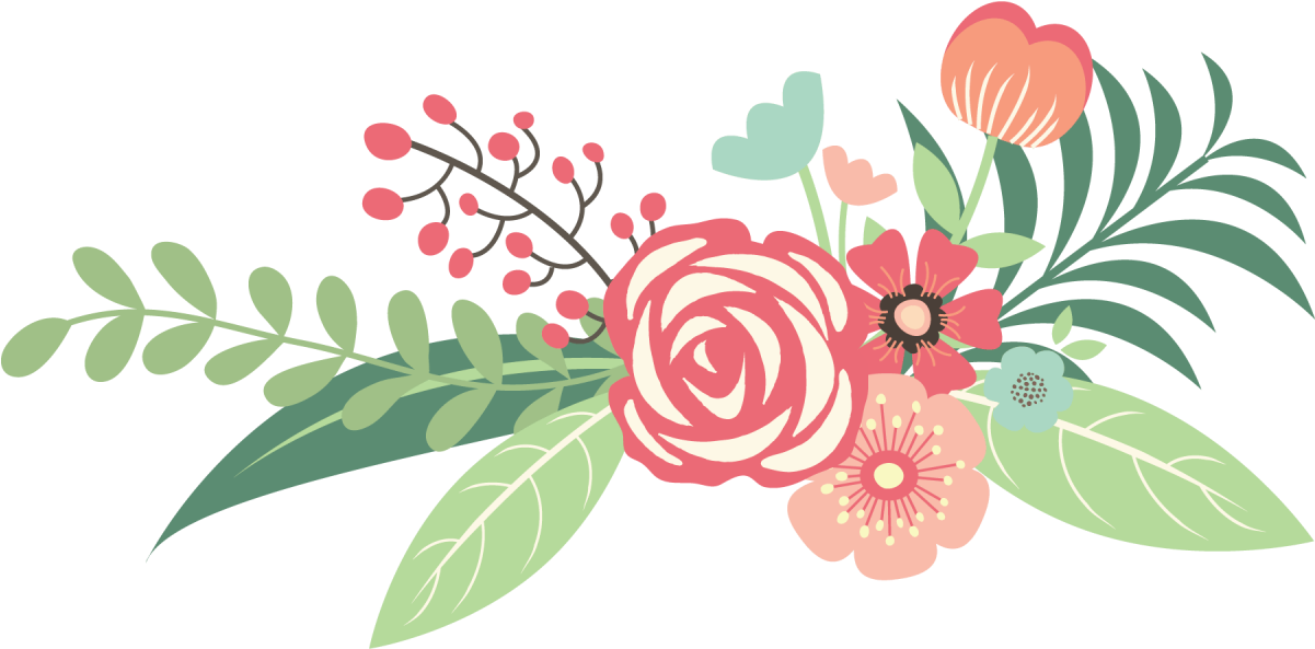 Flower Bouquet Wedding Clip Art - Wedding Flowers Png (1200x1200)