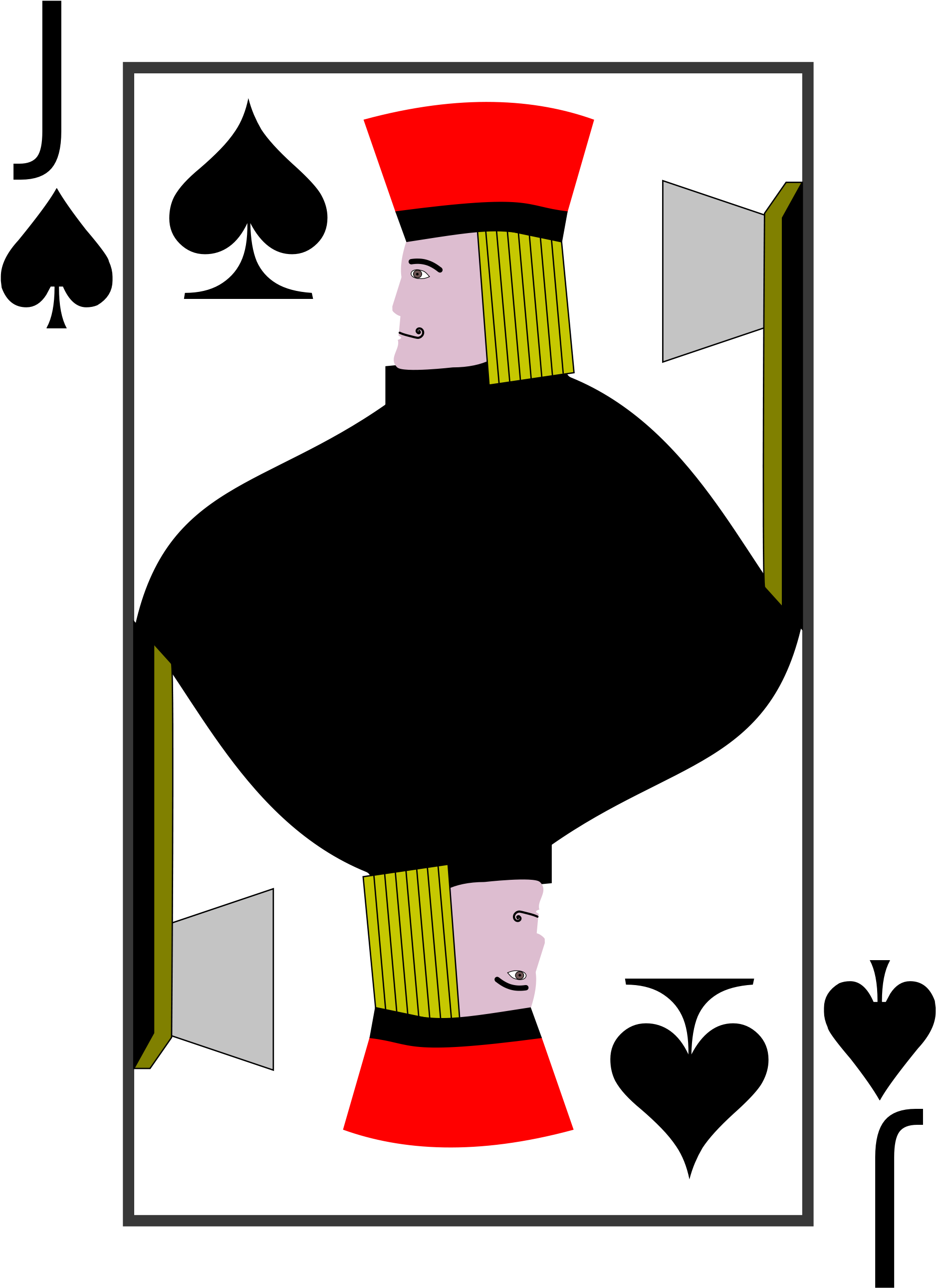 Open - King Of Spades Art (2000x2801)