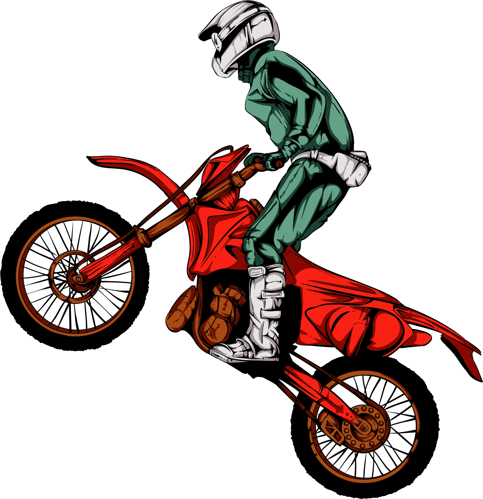 Motorcycle Helmet Motocross Clip Art - Mota Cross Vetores Png (1601x1652)
