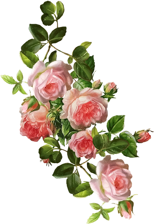 Фото, Автор Lady - Watercolor Flowers Background (550x794)