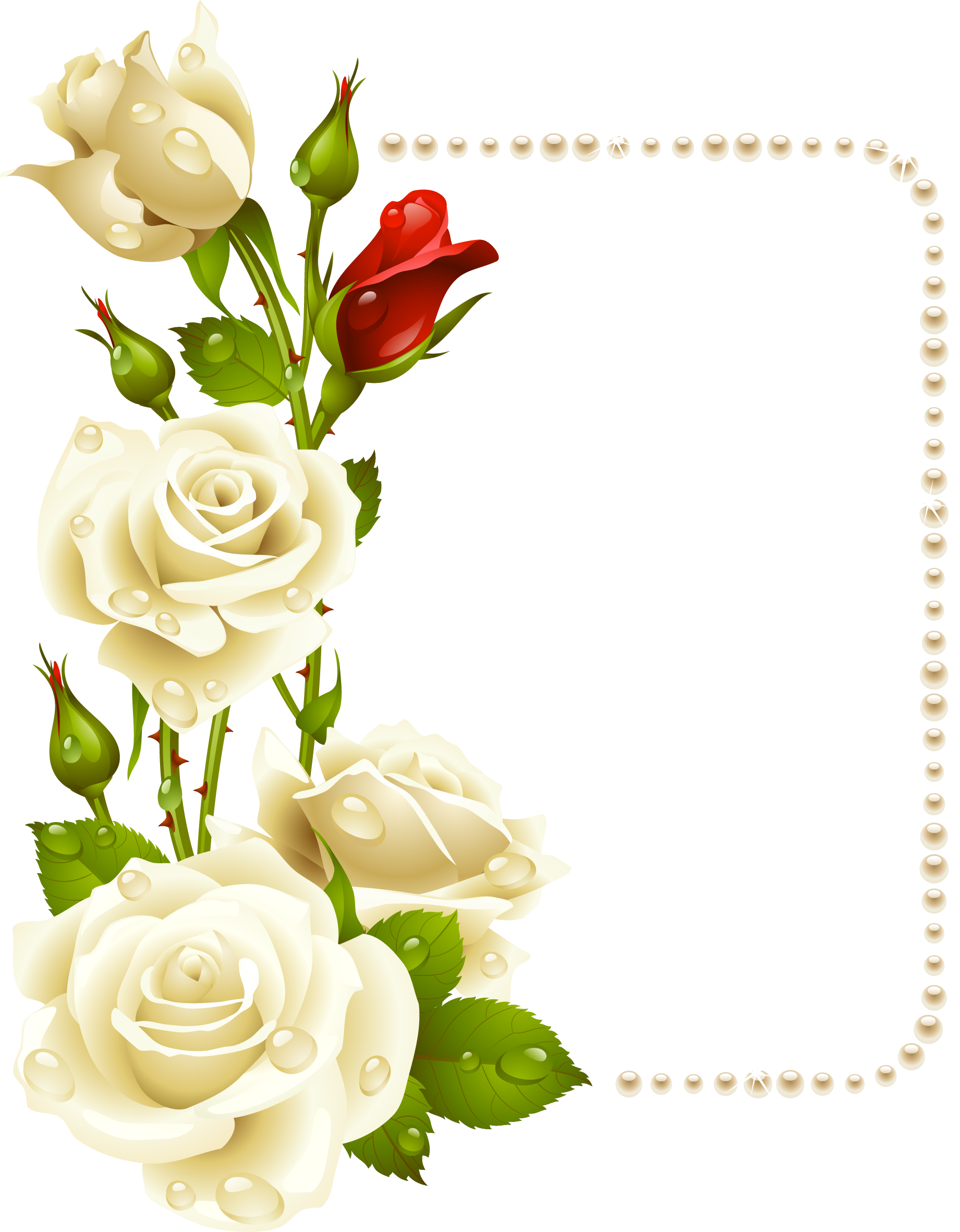 Rose Picture Frame White Clip Art - 5d Diy Diamond Painting Cross Stitch Pink Rose Diamond (1841x2362)