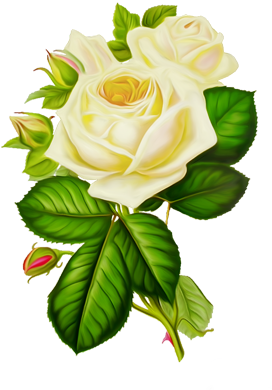 Tubes Victoriens / Fleurs - Gif Roses And Butterfly (400x450)