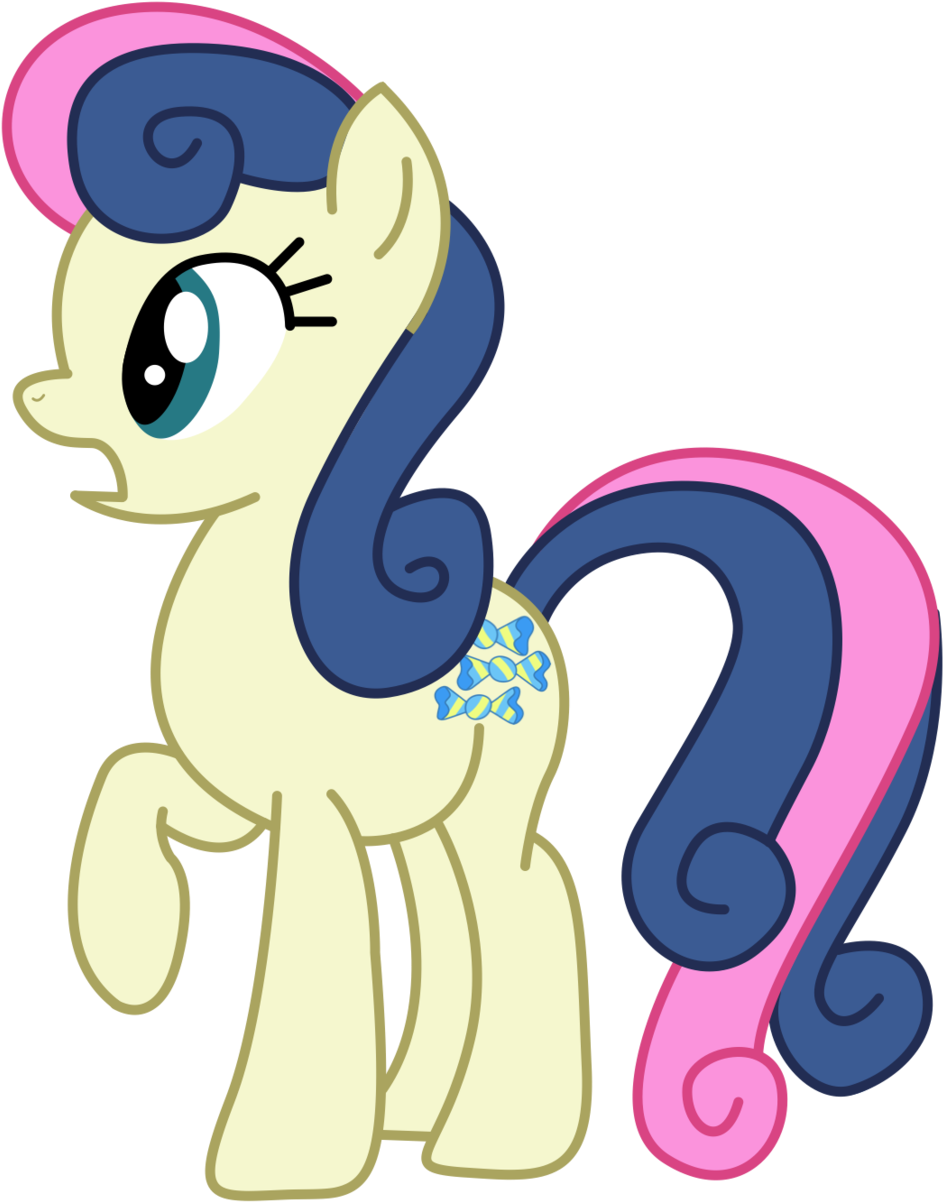 My Little Pony Bon Bon - Bon Bon Surprised (1280x1318)