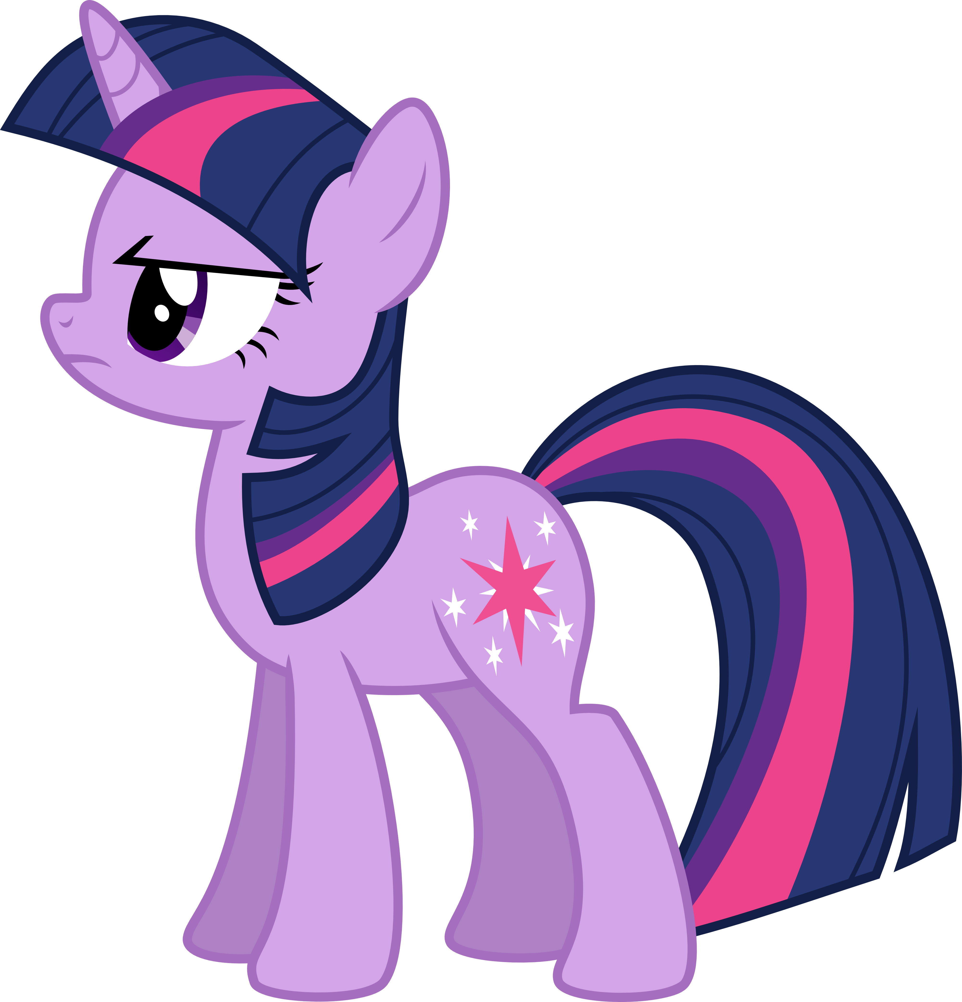 Twilight Standing By Racefox - Little Pony Friendship Is Magic (4000x4166)