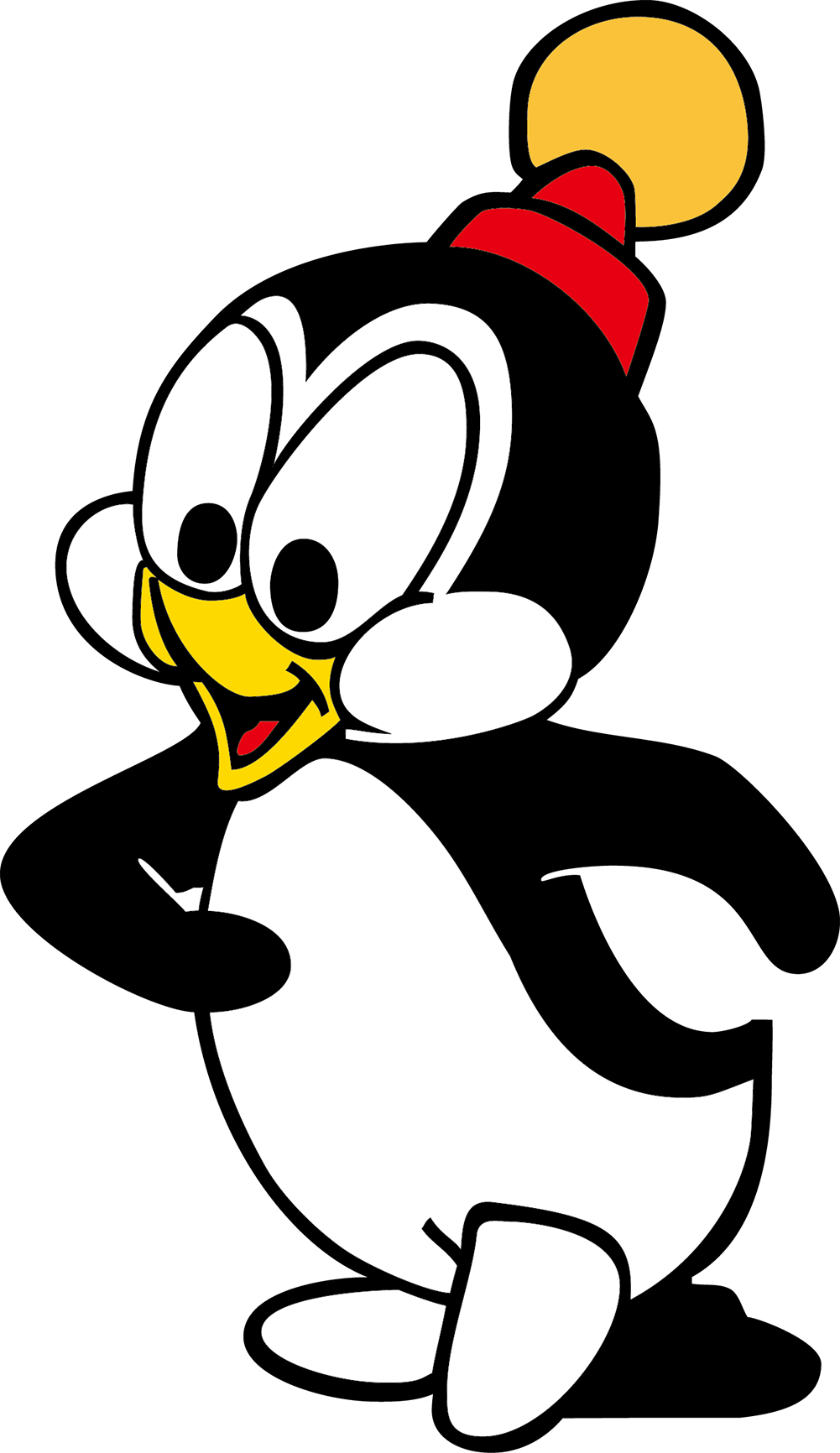 Chilly Willy Woody Woodpecker Penguin Logo Clip Art - Chilly Willy Png (1001x1732)