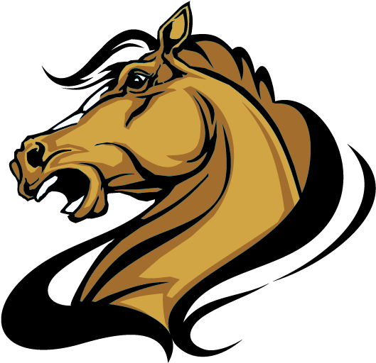 Mustang Equestrianism Clip Art - Vector Horse (842x596)