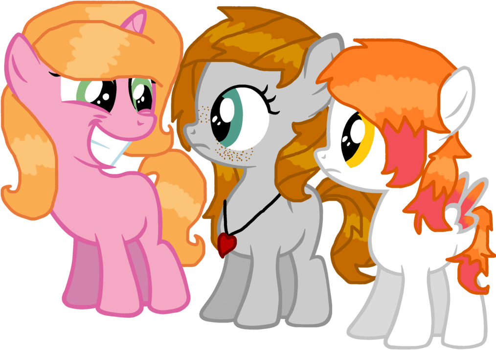 Everypony Has Orange Mane Yay By Mariethepony On Clipart - Clip Art (1024x736)