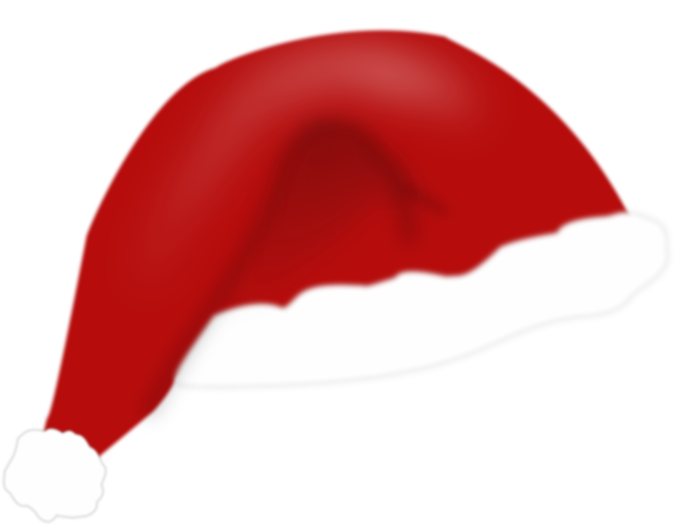 Christmas Hat - Christmas Hat Flat Png (2400x1817)