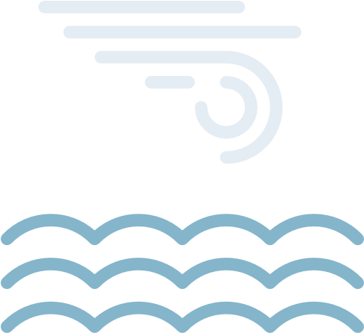 Wave Clipart Lake Wave - Scalable Vector Graphics (512x512)