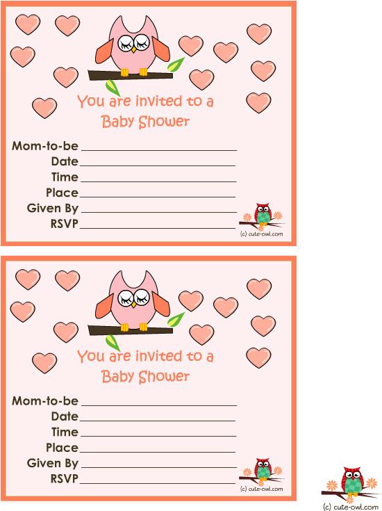 Free Printable Baby Shower Invitations Templates For - Baby Shower (612x756)