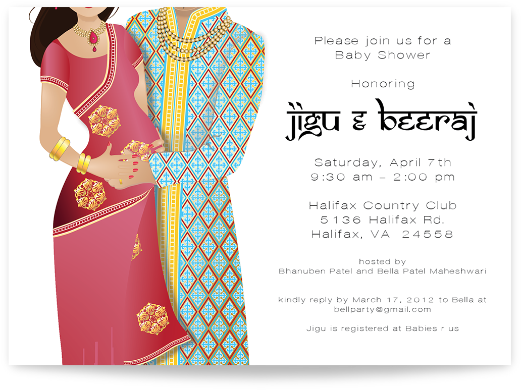 Baby - Indian Baby Shower Invitation (1080x864)