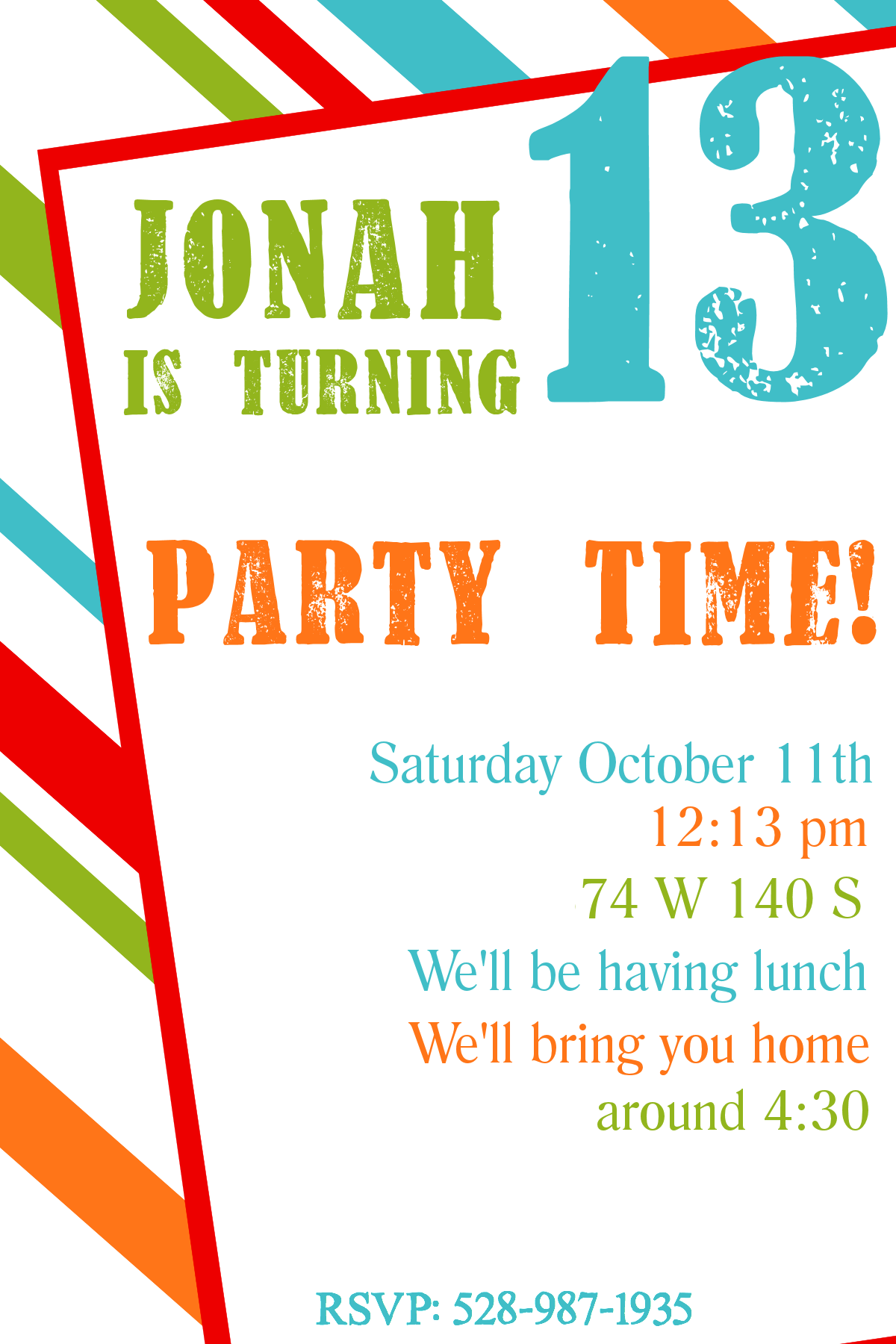 Birthday Invitation Templates - Boys Birthday Party Invitiaions Free Printable (1200x1800)
