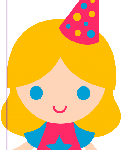 Birthday Girl Clipart - Girl Birthday Clip Art Png (640x480)
