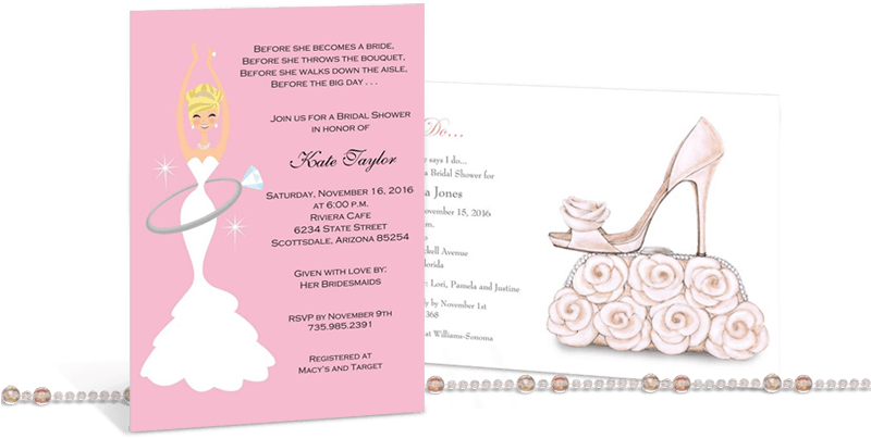 Royal Blue Bridal Shower Invitations In Royal Blue - Complete Bridal Shower Invitation (799x597)