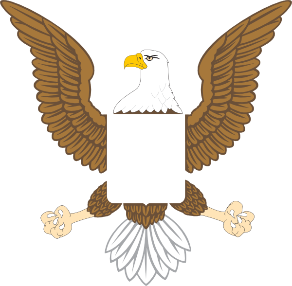 American Eagle Clip Art At Clker Com Vector Clip Art - American Eagle Clipart (600x588)